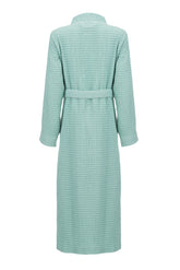 Heckettlane Badjas Wafel Sea Green 65% Gerecycled Katoen 35% Andere Vezels